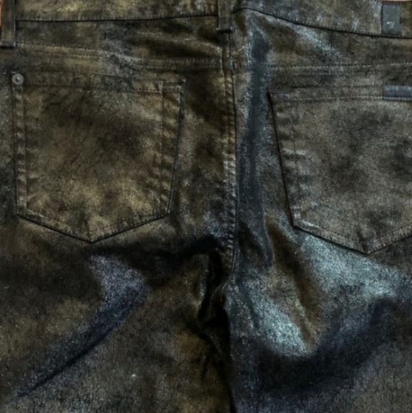 NWT 7 For All Mankind moonrock black - Picture 4 of 4